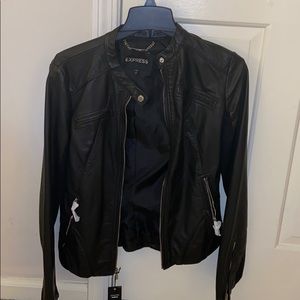 Express leather jacket